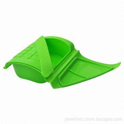 Colorful silicone girl's lunch box